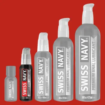 Swiss Navy Anal Lubricant, clove oil, non-desensitizing | Dark-Ink