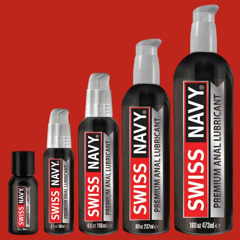 Swiss Navy Anal Lubricant, clove oil, non-desensitizing | Dark-Ink