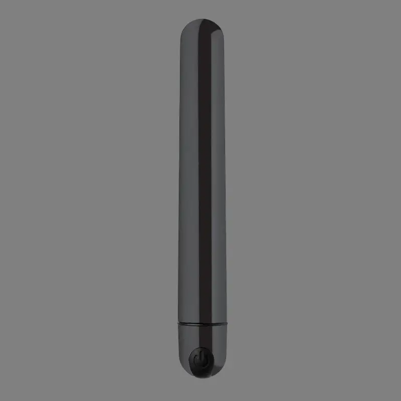 Vibromasseur bullet Bang! 10X Slim finition métallique | Dark-Ink