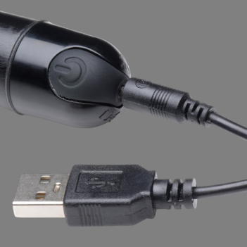 10x slim metallic bullet black