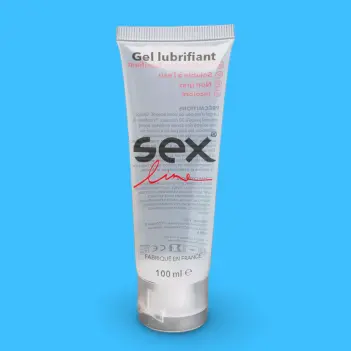 SEXLINE Water-Based Lubricant 125ml, non-sticky glide | Dark-Ink