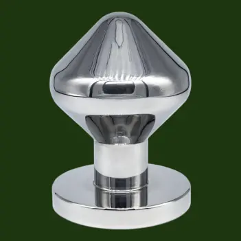 DARKLINE Ace of Spades Butt Plug, mirror steel, 65 mm | Dark-Ink