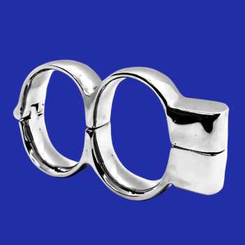 IRISH 8 – STEEL HANDCUFFS WITH KEY LOCK
