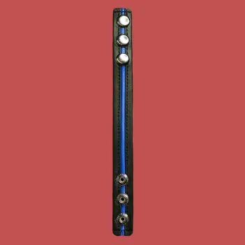 DARKLINE Cockstrap Nappaleder, 3 Druckknöpfe Stahl | Dark-Ink