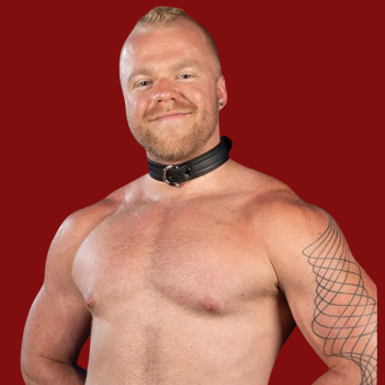 Leather puppy collar