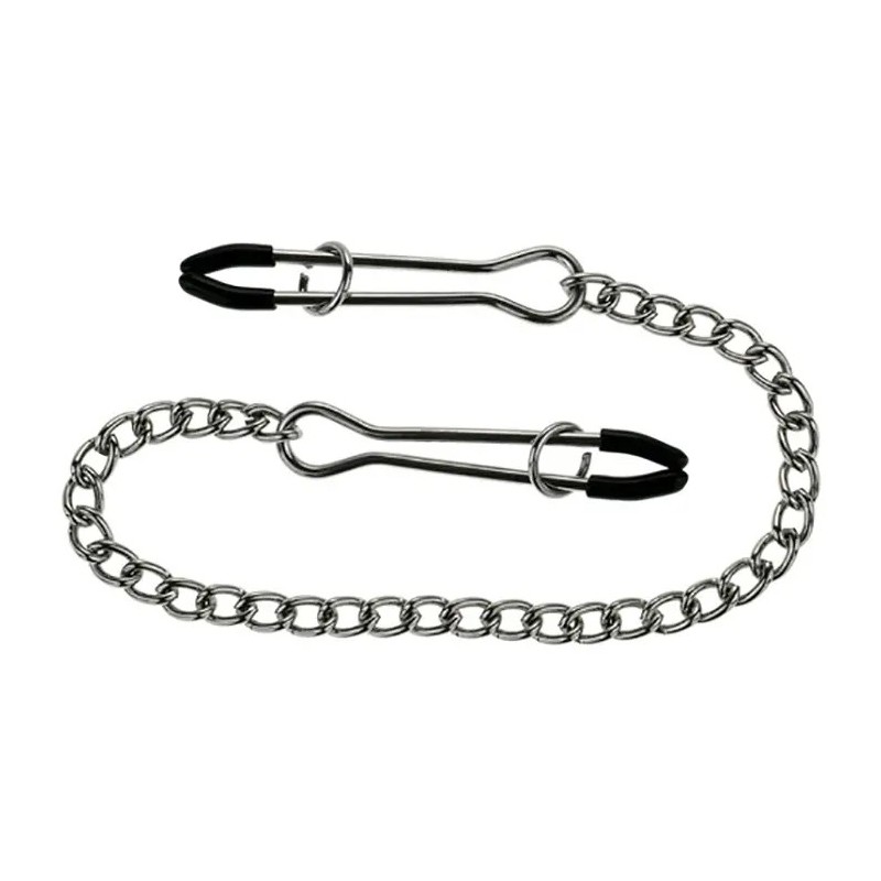 Tweezer nipple clamp