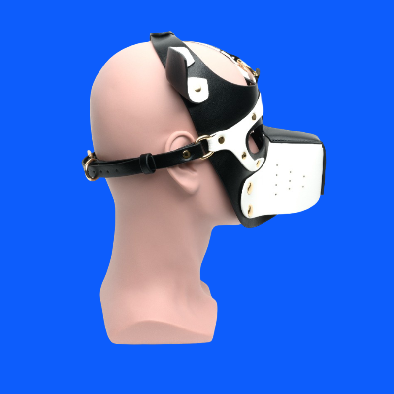 665 Bondage pup hood