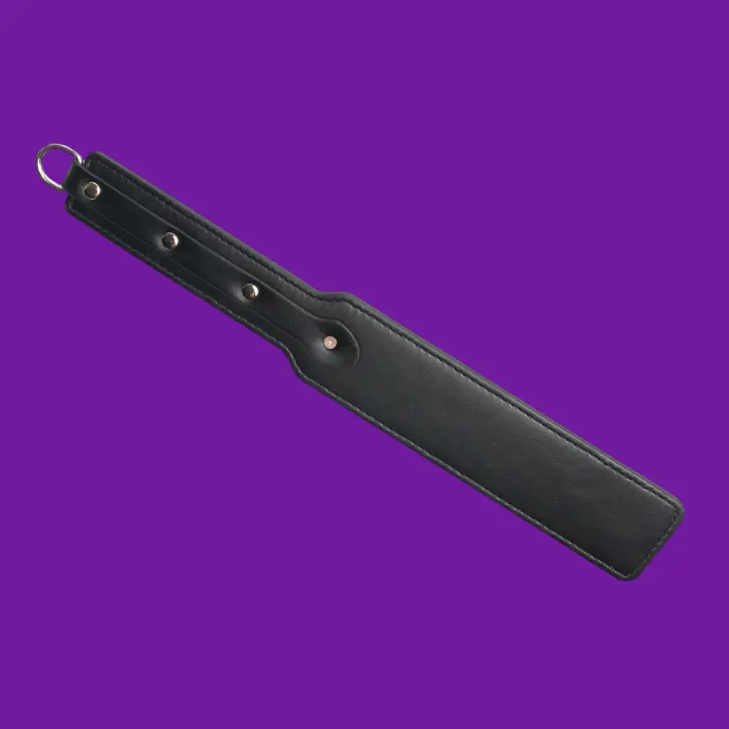 Paddle BDSM Enforcer Cuero Vegano 665 Leather | Dark-Ink