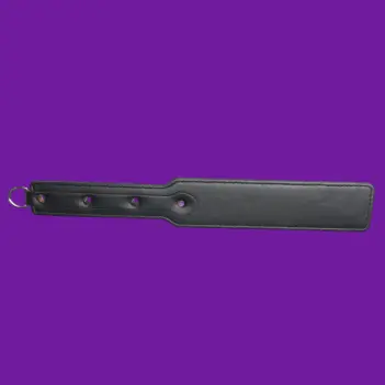 Paddle BDSM Enforcer Cuero Vegano 665 Leather | Dark-Ink