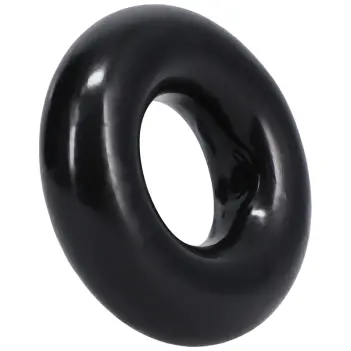 Penisring Rock Solid The Donut 3X Silikon dreifach | Dark-Ink
