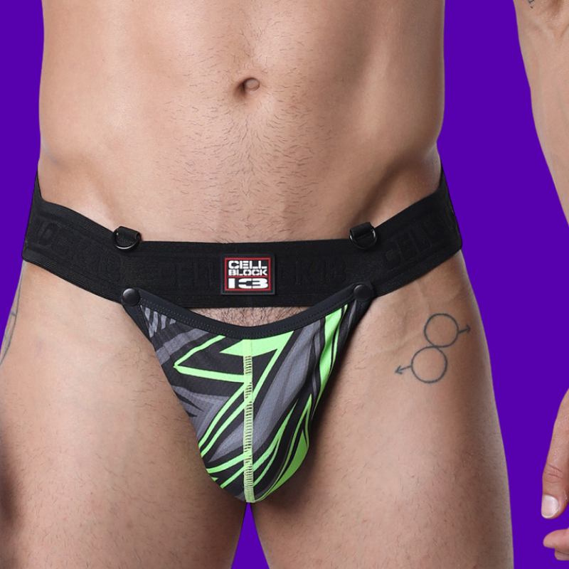 Kennel club lightning snap off jockstrap 4 Farben