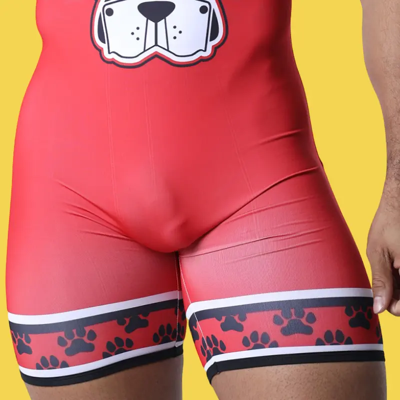 Singlet fetish Muzzle Up CB13, paneles y cremallera | Dark-Ink