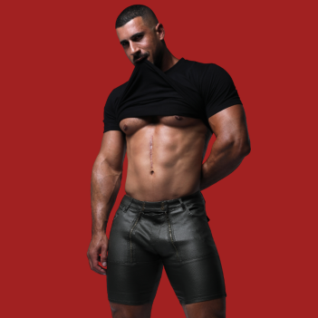 Slick Carpenter Zipper short