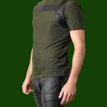 Short fetish Slick Carpenter V2 CB13, zip frontal y trasero | Dark-Ink