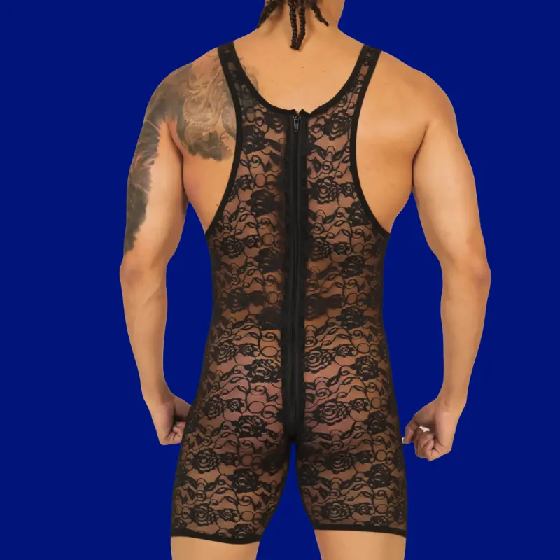 Body hombre GIGO Magnetic, pieza entera en la línea | Dark-Ink
