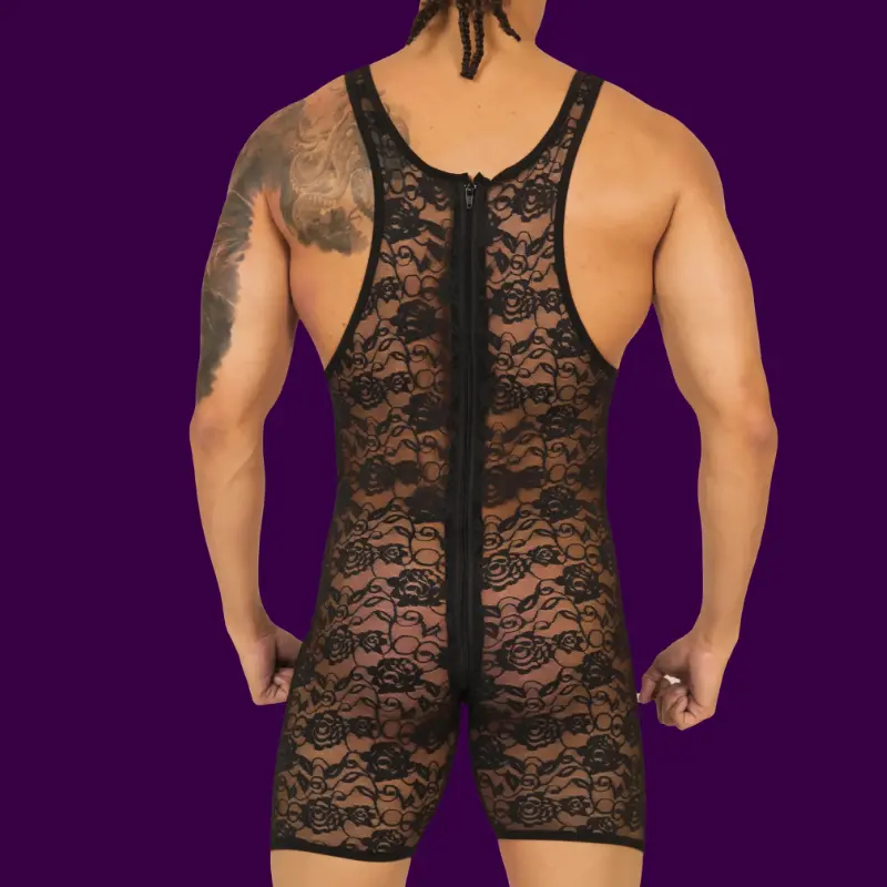 Body hombre GIGO Magnetic, pieza entera en la línea | Dark-Ink