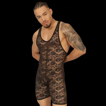 Body hombre GIGO Magnetic, pieza entera en la línea | Dark-Ink