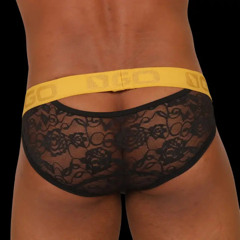 Slip GIGO Magnetic, copa de encaje transparente | Dark-Ink