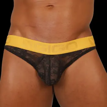Slip GIGO Magnetic, copa de encaje transparente | Dark-Ink