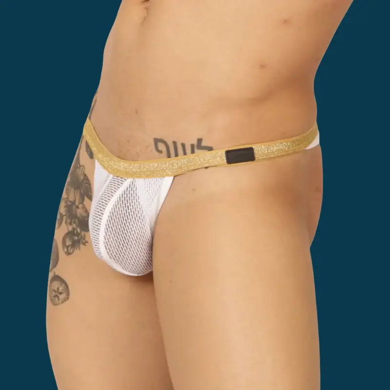 GIGO Hit G-String, Nylon-Spandex, Größen XS bis 2XL | Dark-Ink
