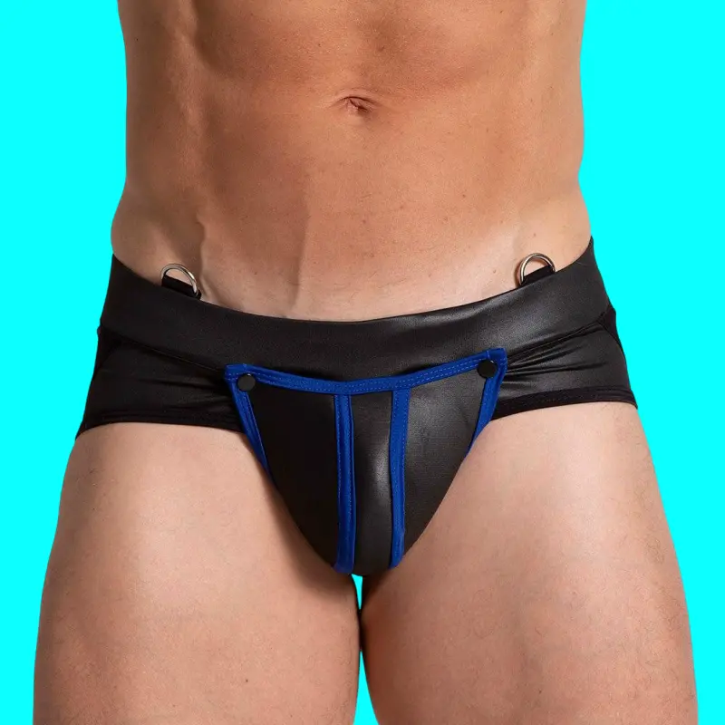Jockstrap F Fetish GIGO, poche structurée, noir ou blanc | Dark-Ink