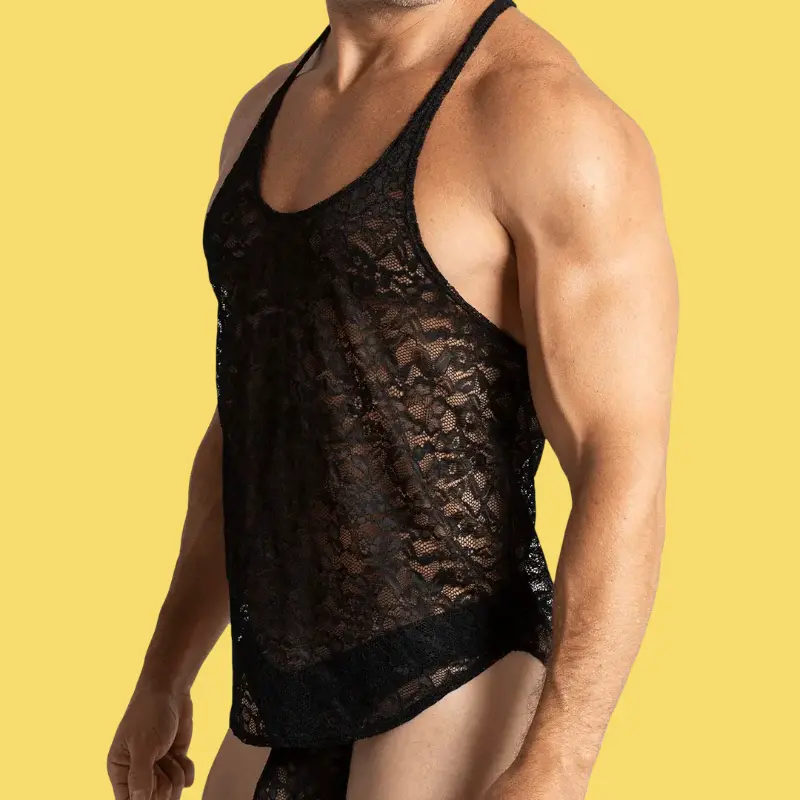 GIGO Paradise Tank Top, einziges Oberteil der Linie | Dark-Ink