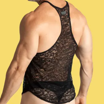 GIGO Paradise Tank Top, einziges Oberteil der Linie | Dark-Ink