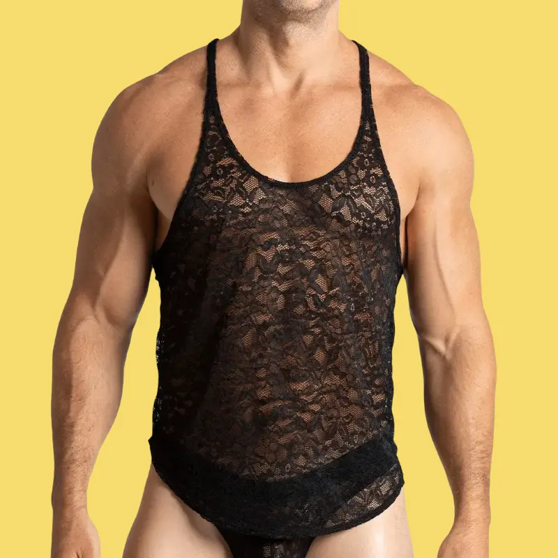 GIGO Paradise Tank Top, einziges Oberteil der Linie | Dark-Ink