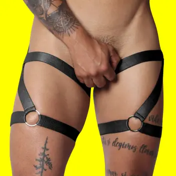 GIGO Plush Gelbert Belt, Taillenaccessoire für Unterwäsche | Dark-Ink