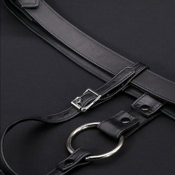 Mr S Leather Locking butt plug harness