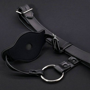 Mr S Leather Locking butt plug harness