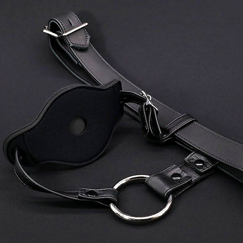 Mr S Leather Locking butt plug harness