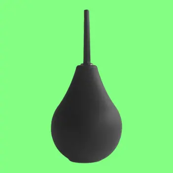 BRUTUS Shower Bulb Analdusche, Silikon, 224 ml | Dark-Ink