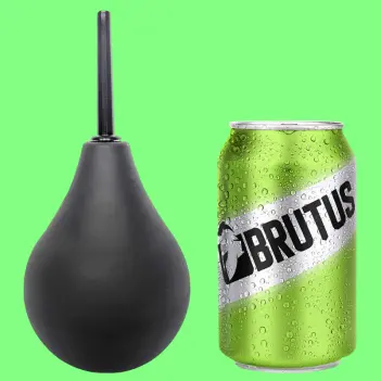 Pera de lavado anal BRUTUS Shower Bulb, silicona, 224 ml | Dark-Ink