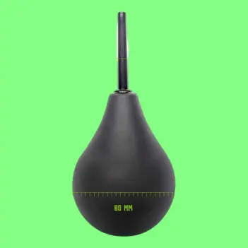 BRUTUS Shower Bulb Analdusche, Silikon, 224 ml | Dark-Ink