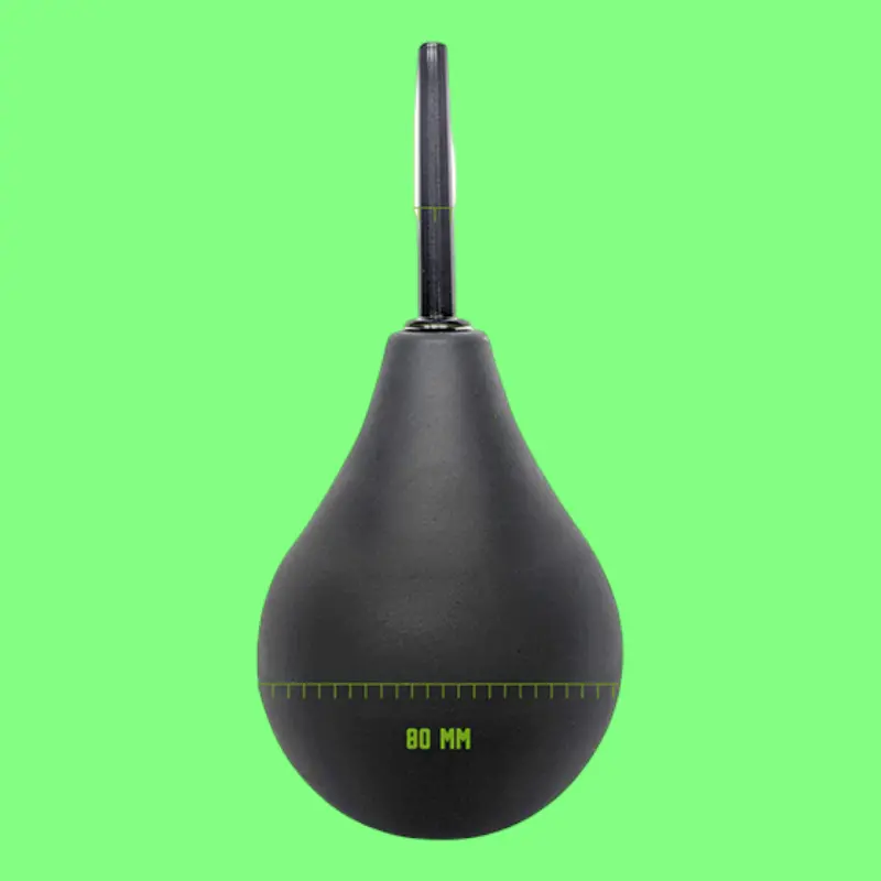 BRUTUS Shower Bulb Analdusche, Silikon, 224 ml | Dark-Ink
