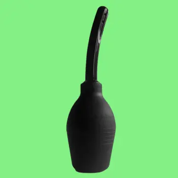 BRUTUS Get Clean Anal Douche Bulb, soft PVC, 310 ml | Dark-Ink