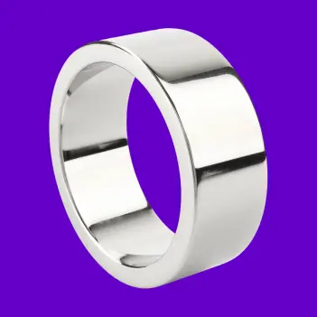Cockring acero DARKLINE Mega Wide Band, 20 mm, 4 diámetros | Dark-Ink