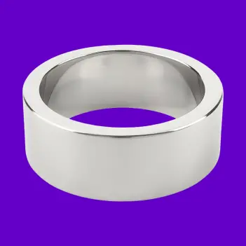 Cockring acero DARKLINE Mega Wide Band, 20 mm, 4 diámetros | Dark-Ink