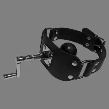 Mordaza bola DARKLINE Rimmer 45mm para bondage | Dark-Ink