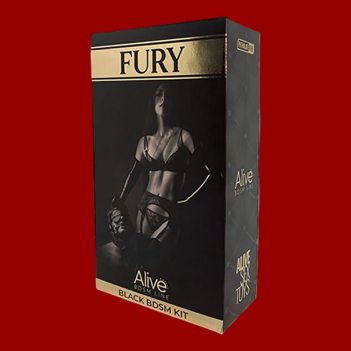 Fury black Bdsm kit (10 pcs)