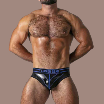 Locker Gear Jock bottomless zipper