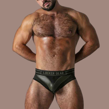 Locker Gear Jock bottomless zipper