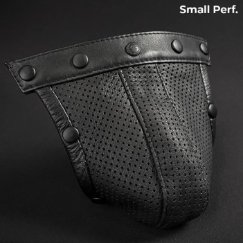 Mr S Leather Perforated Pouch - all small perf