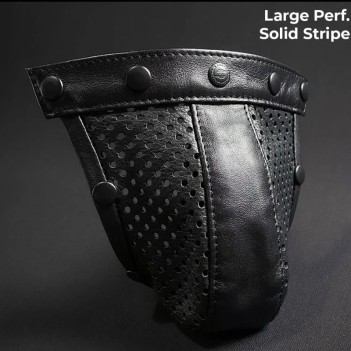 Perforated pouch Large Perf solid stripe