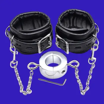 Humbler ball stretcher DARKLINE, chaînes et menottes | Dark-Ink