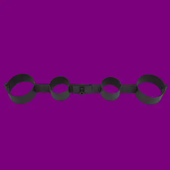 DARKLINE Pïlori Wrist-to-Ankle Spreader Bar, mild steel | Dark-Ink