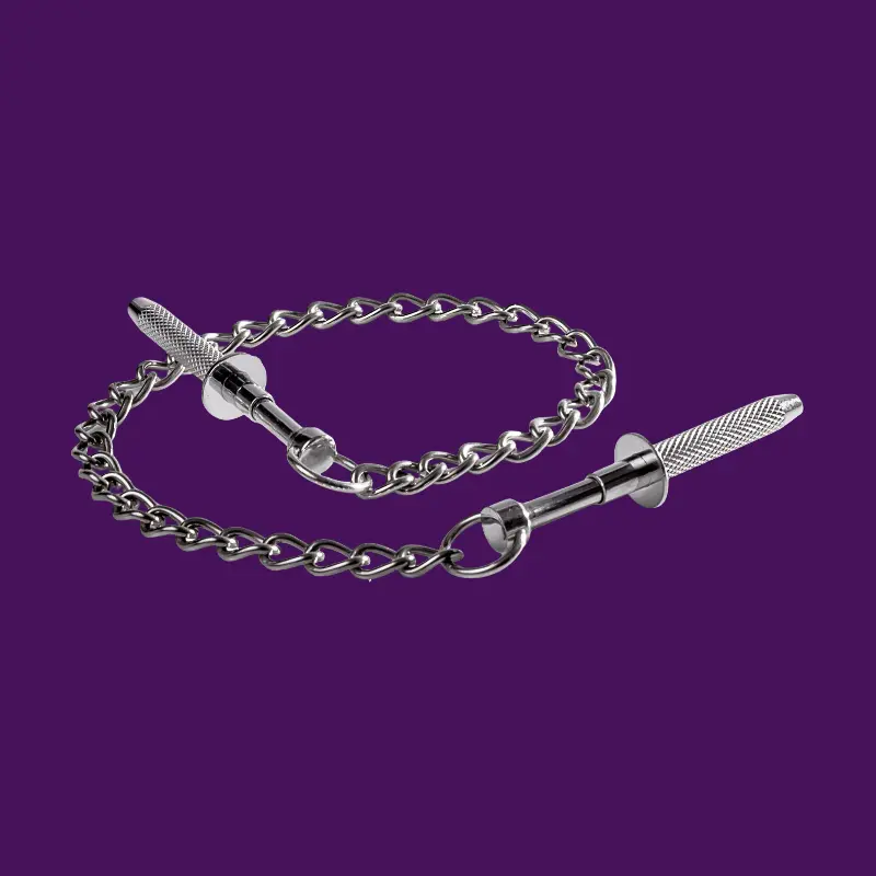 DARKLINE Nipple Grabber Nippelklemmen, Krallen Stahl | Dark-Ink