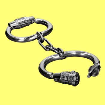 Handcuffs with Combination Lock