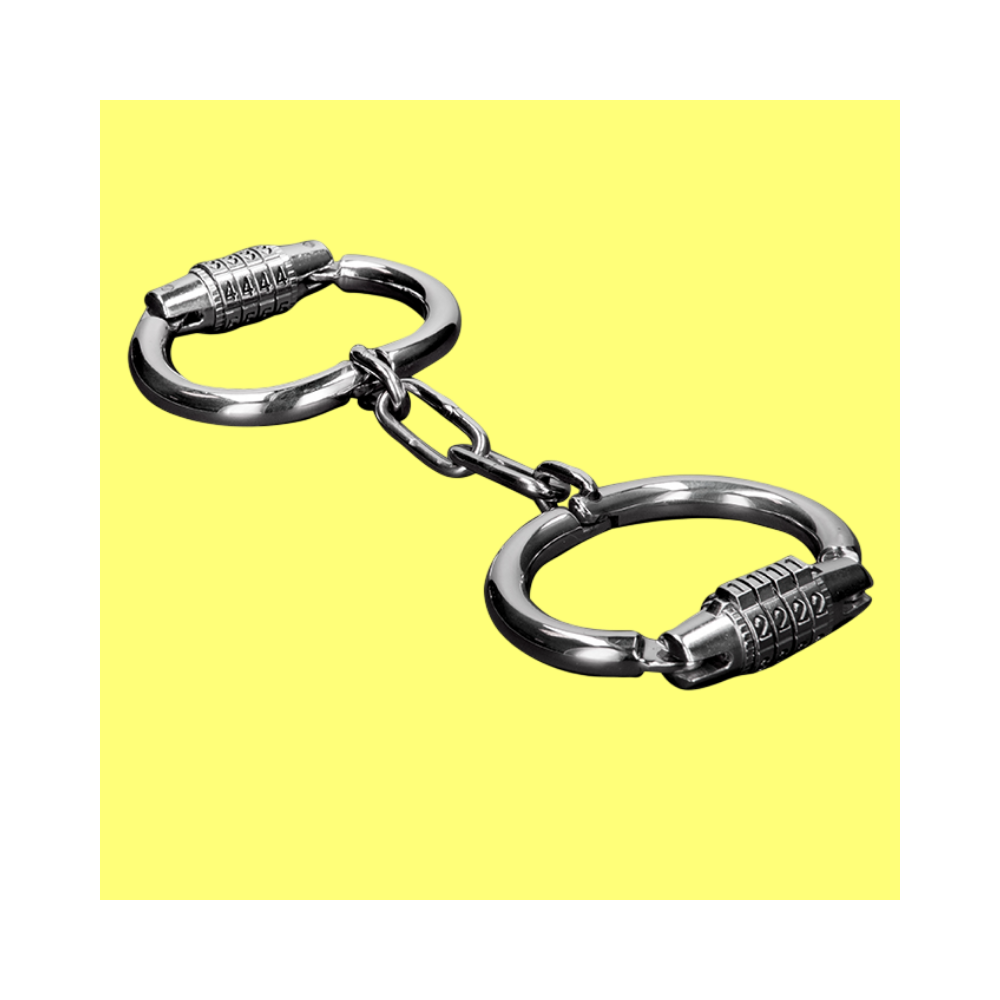 Handcuffs with Combination Lock DARKLINE｜DARK-INK